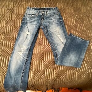 BKE mens blue jeans